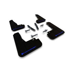 Rally Armor 22-23 Kia EV6 Black UR Mud Flap Blue Logo buy in USA