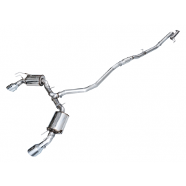 AWE Tuning 22+ Honda Civic Si/Acura Integra Touring Edition Catback Exhaust - Dual Chrome Silver Tip buy in USA