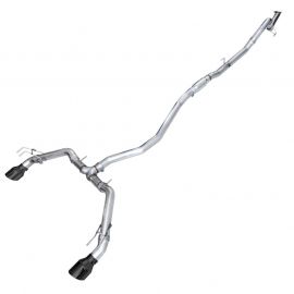 AWE Tuning 22+ Honda Civic Si/Acura Integra Track Edition Catback Exhaust - Dual Diamond Black Tips buy in USA