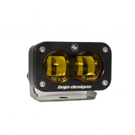 Baja Designs 21-22 Ford Bronco w/Steel Bumper S2 SAE Pro Fog Pocket Light Kit - Amber buy in USA