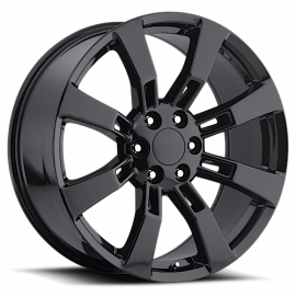 Cadillac Denali Escalade Replica Wheels Gloss Black Factory Reproductions FR 40 buy in USA