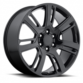 Cadillac Escalade Replica Wheels Gloss Black Factory Reproductions FR 48 buy in USA