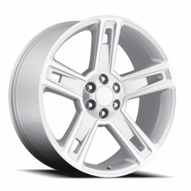 Chevrolet Silverado Replica Wheels Silver Machine Face Factory Reproductions FR 34 buy in USA