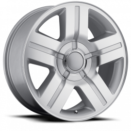 Chevrolet Texas Silverado Replica Wheels Silver Machine Face Factory Reproductions FR 37 buy in USA