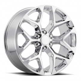 Chevrolet Truck Snowflake Replica Wheels Chrome Factory Reproductions FR 59 buy in USA