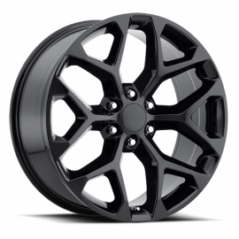 Chevrolet Truck Snowflake Replica Wheels Gloss Black Factory Reproductions FR 59 buy in USA