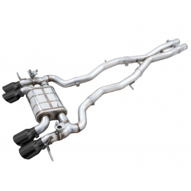 AWE SwitchPath Catback Exhaust for BMW G8X M3/M4 - Diamond Black Tips buy in USA