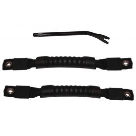 Rugged Ridge Door Pull Straps Black 97-06 Jeep Wrangler buy in USA