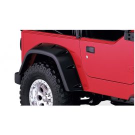 Bushwacker 97-06 Jeep TJ Max Pocket Style Flares 2pc - Black buy in USA