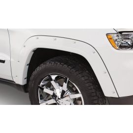 Bushwacker 11-18 Jeep Grand Cherokee Pocket Style Flares 2pc Does Not Fit SRT8 - Black buy in USA