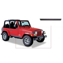 Bushwacker 97-06 Jeep Wrangler Trail Armor Side Rocker Panels - Black buy in USA