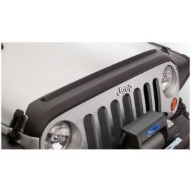 Bushwacker 07-18 Jeep Wrangler Trail Armor Hood and Tailgate Protector Excl Power Dome Hood - Black buy in USA