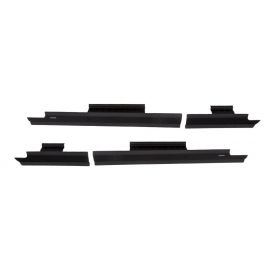 Bushwacker 09-18 RAM 1500 Extended Cab Trail Armor Rocker Panel and Sill Plate Cover - Black buy in USA