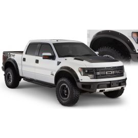 Bushwacker 10-14 Ford F-150 SVT Raptor Pocket Style Flares 4pc - Black buy in USA