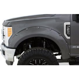 Bushwacker 17-18 Ford F-250 Super Duty Pocket Style Flares 4pc - Oxford White buy in USA