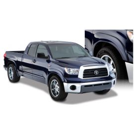 Bushwacker 07-13 Toyota Tundra Fleetside OE Style Flares 4pc w/ Factory Mudflap - Black buy in USA