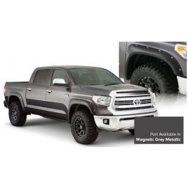 Bushwacker 16-18 Toyota Tundra Fleetside Pocket Style Flares 4pc - Magnetic Grey buy in USA