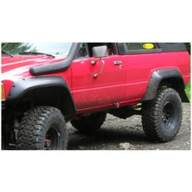 Bushwacker 84-88 Toyota Cutout Style Flares 2pc - Black buy in USA