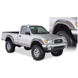 Bushwacker 95-04 Toyota Tacoma Fleetside Cutout Style Flares 4pc 74.5in Bed w/ 4WD Only - Black buy in USA