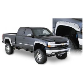 Bushwacker 07-07 Chevy Silverado 1500 Classic Fleetside Cutout Style Flares 2pc - Black buy in USA