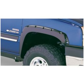 Bushwacker 07-07 Chevy Silverado 1500 Classic Fleetside Pocket Style Flares 2pc - Black buy in USA