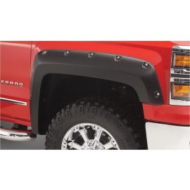 Bushwacker 07-14 Chevy Silverado 2500 HD Pocket Style Flares 2pc - Black buy in USA