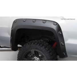 Bushwacker 15-18 GMC Sierra 2500 HD Boss Pocket Style Flares 2pc - Black buy in USA