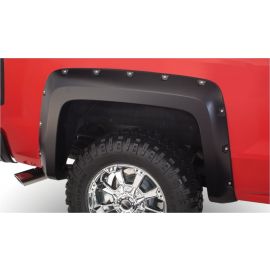 Bushwacker 14-18 Chevy Silverado 1500 Fleetside Pocket Style Flares 2pc 69.3in Bed - Black buy in USA