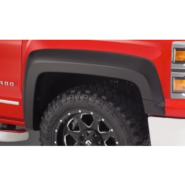 Bushwacker 15-18 Chevy Silverado 2500 HD Extend-A-Fender Style Flares 2pc - Black buy in USA