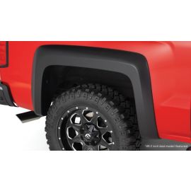 Bushwacker 15-18 Chevy Silverado 2500 HD Fleetside Extend-A-Fender Style Flares 2pc - Black buy in USA