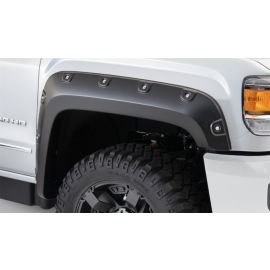 Bushwacker 15-18 GMC Sierra 2500 HD Boss Pocket Style Flares 2pc - Black buy in USA