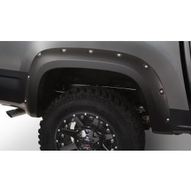 Bushwacker 15-18 GMC Canyon (Excl. ZR2) Fleetside Pocket Style Flares 2pc 74.0in Bed - Black buy in USA