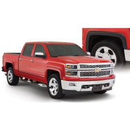 Bushwacker 15-18 Chevy Silverado 2500 HD Fleetside OE Style Flares 4pc 78.8/97.8in Bed - Black buy in USA