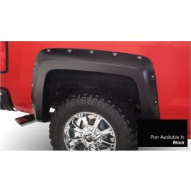 Bushwacker 16-18 Chevy Silverado 1500 Fleetside Pocket Style Flares 4pc 78.8/97.8in Bed - Black buy in USA