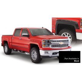 Bushwacker 16-18 Chevy Silverado 1500 Fleetside Pocket Style Flares 4pc 69.3in Bed - Black buy in USA