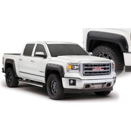 Bushwacker 14-15 GMC Sierra 1500 Pocket Style Flares 4pc - Black buy in USA