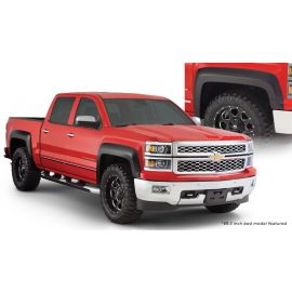 Bushwacker 15-18 Chevy Silverado 2500 HD Fleetside Extend-A-Fender Style Flares 4pc - Black buy in USA