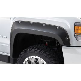 Bushwacker 15-18 GMC Sierra 2500 HD Pocket Style Flares 4pc 78.8/97.6in Bed - Black buy in USA