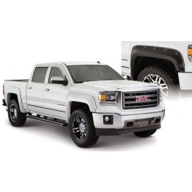 Bushwacker 16-18 GMC Sierra 1500 Boss Pocket Style Flares 4pc - Black buy in USA