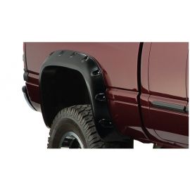 Bushwacker 02-08 Dodge Ram 1500 Fleetside Pocket Style Flares 2pc 75.9/76.3/97.9in Bed - Black buy in USA