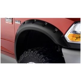 Bushwacker 10-18 Dodge Ram 2500 Pocket Style Flares 2pc - Black buy in USA