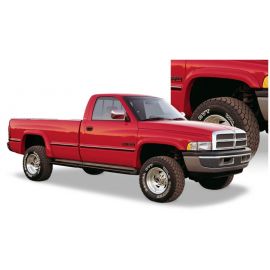 Bushwacker 94-01 Dodge Ram 1500 Fleetside Extend-A-Fender Style Flares 4pc 78.0/96.0in Bed - Black buy in USA