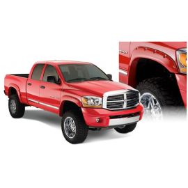 Bushwacker 02-08 Dodge Ram 1500 Fleetside Pocket Style Flares 4pc 75.9/76.3/97.9in Bed - Black buy in USA