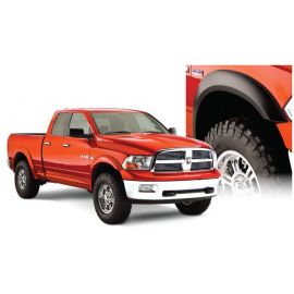 Bushwacker 10-18 Ram 1500 Fleetside Extend-A-Fender Style Flares 4pc 67.4/76.3/96.3in Bed - Black buy in USA