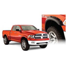 Bushwacker 09-18 Dodge Ram 1500 Fleetside Pocket Style Flares 4pc 67.4/76.3/96.3in Bed - Black buy in USA