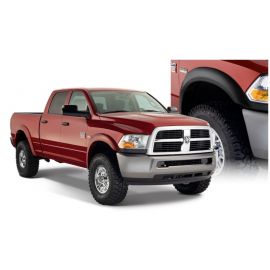 Bushwacker 10-18 Dodge Ram 2500 Fleetside Extend-A-Fender Style Flares 4pc 76.3/98.3in Bed - Black buy in USA