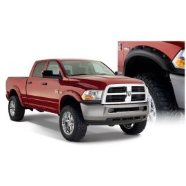 Bushwacker 10-18 Dodge Ram 2500 Fleetside Pocket Style Flares 4pc 76.3/98.3in Bed - Black buy in USA