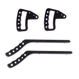 Rugged Ridge Aluminum Grab Handles F/R Kit Black 07-18 Jeep Wrangler JK/JKU buy in USA