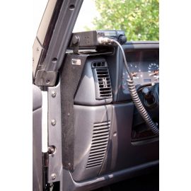 Rugged Ridge CB Radio Dash Mount 97-06 Jeep TJ LJ Jeep Wrangler buy in USA