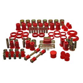 Energy Suspension 66-72 Oldsmobile Cutlass/442/F-85/Europa Red Hyper-flex Master Bushing Set buy in USA